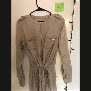 Bebe - Tan Jumpsuit - size S